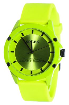 SPGBK Watches Pine Forest Silicone Strap Watch