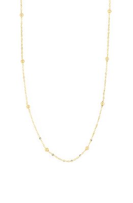 Bony Levy Kids' 14K Gold Beaded Chain in Yellow Gold