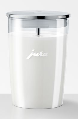 JURA Glass Milk Container in Clear