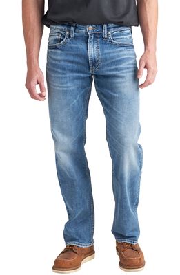 Silver Jeans Co. Zac Relaxed Straight Leg Jeans in Indigo