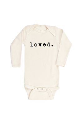 Tenth & Pine Loved Organic Cotton Bodysuit in Natural