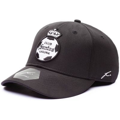 FAN INK Men's Fi Collection Black Santos Laguna Hit Adjustable Hat