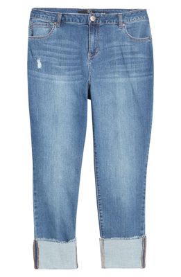 1822 Denim Deep Roll Cuff Jeans in Jeremy