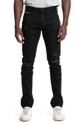 PRPS Halo Distressed Jeans in Black