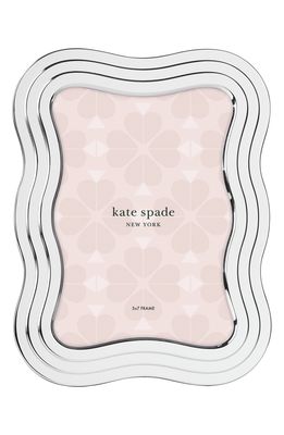 kate spade new york south street 5 x 7 picture frame in Silver Plated