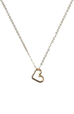 Nashelle Mini Heart Necklace in Gold