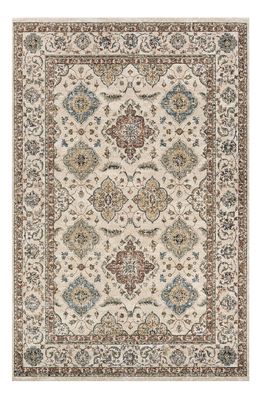 Couristan Monarch Collection Yamut Rug in Antique Cream/Mocha