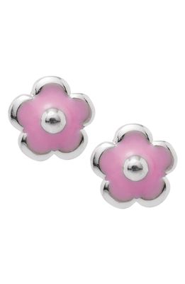 Mignonette Sterling Silver Flower Earrings