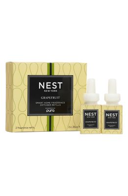 NEST New York Pura Smart Home Fragrance Diffuser Refill Duo in Grapefruit