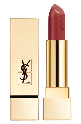Yves Saint Laurent Rouge Pur Couture Satin Lipstick in 83 Chili Authority