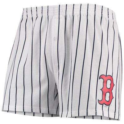 Men's Concepts Sport White Boston Red Sox Vigor Boxer Shorts