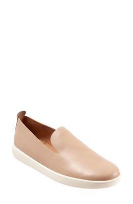 SAVA Nell Flat in Beige Leather