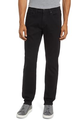 DUER Stay Dry Slim Fit Performance Jeans in Jet Black