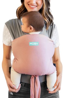 MOBY Easy-Wrap Baby Carrier in Dusty Rose