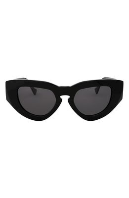 Grey Ant 50mm Cat Eye Sunglasses in Black /Grey