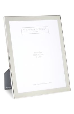 The White Company Fine Silver Plated Picture Frame