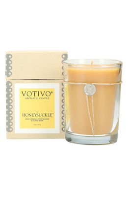 Votivo Aromatic Candle in Honeysuckle