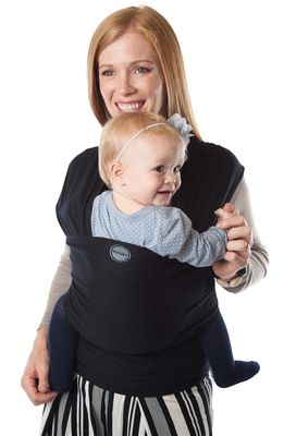 MOBY Evolution Baby Carrier in Black