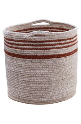 Lorena Canals Twin Woven Basket in Natural Toffee