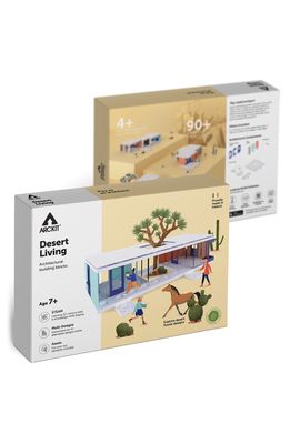 Arckit Desert Living 92-Piece Architectural Model Kit in White