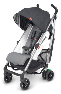 UPPAbaby G-LUXE 2018 Reclining Umbrella Stroller in Charcoal Melange/Silver