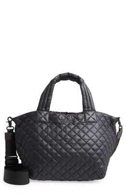 MZ Wallace Deluxe Small Metro Tote in Black