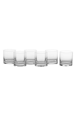 Schott Zwiesel Paris Set of 6 Iceberg Double Old Fashioned Glasses in Clear