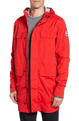 Canada Goose Seawolf Packable Waterproof Jacket in Red