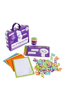 Open the Joy The Love and Forgiveness Activity Box in Purple