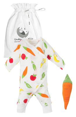 Under the Nile Veggie 2-Piece Organic Egyptian Cotton Gift Set in Assorted