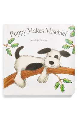 Jellycat 'Puppy Makes Mischief' Board Book