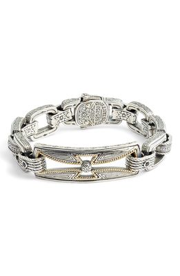 Konstantino Stavros Spinel Chain Bracelet in Silver/Gold
