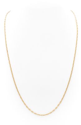 Stephanie Windsor Baby Mariner Link Necklace in 14K Yellow Gold