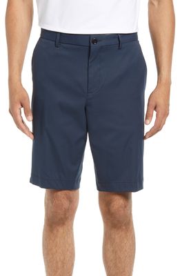 BOSS Liem Water Repellent Slim Fit Chino Shorts in Navy