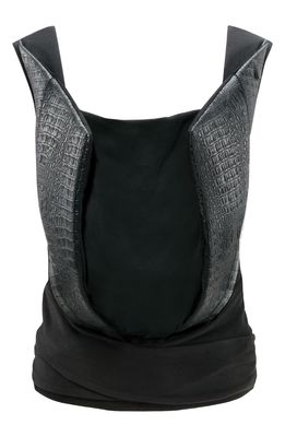 CYBEX Yema Stardust Faux Leather Trim Baby Carrier in Black