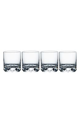 Orrefors Erik Set of 4 Old Fashioned Glasses in Clear
