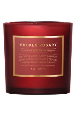 Boy Smells Broken Rosary Scented Candle