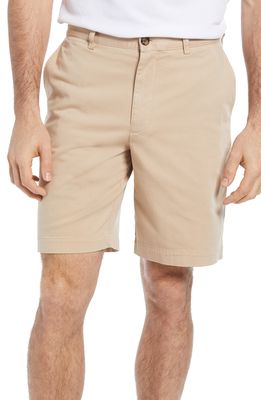Johnston & Murphy Washed Chino Shorts in Sand