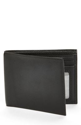 Bosca 'Executive ID' Nappa Leather Wallet in Black