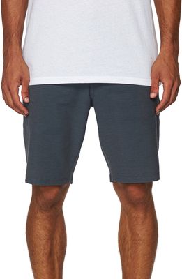 O'Neill Stockton Water Resistant Hybrid Shorts in Graphite
