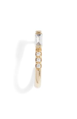 Jennie Kwon Designs Equilibrium Diamond Single Hook Earring in 14K Yellow