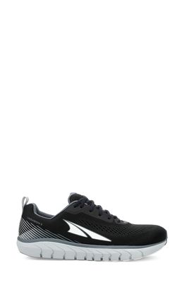 Altra Men's Provision 5 Running Sneaker in Black/Gray