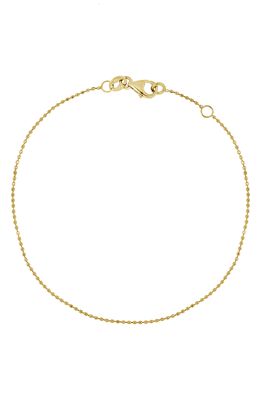 Bony Levy 14K Gold Beaded Chain Bracelet in 14K Yellow Gold