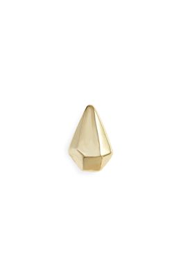 Jennie Kwon Designs Single Stud Earring in Yellow Gold/Diamond