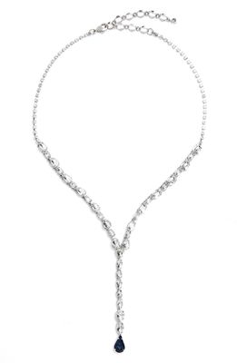 CRISTABELLE Y Necklace in Crystal/montana/rhod