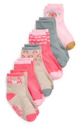Capelli New York Kids' Assorted 6-Pack Crew Socks in Multi Combo