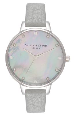 Olivia Burton Timeless Classic Leather Strap Watch