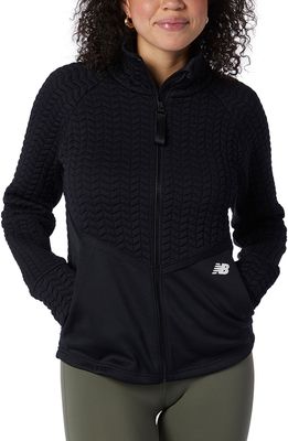 New Balance Heatloft Athletic Jacket in Black