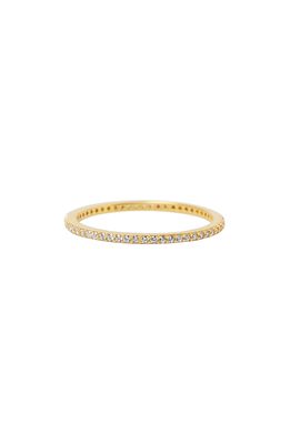 The M Jewelers Essential Pave Band Ring in Gold