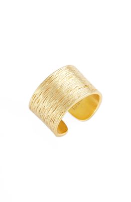 Karine Sultan Cigar Band Ring in Gold